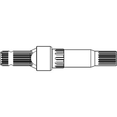 Aic Replacement Parts PTO, Shaft, Output Fits John Deere 2840 2940 2950 2955 3030 3040 WN-T28672-PEX